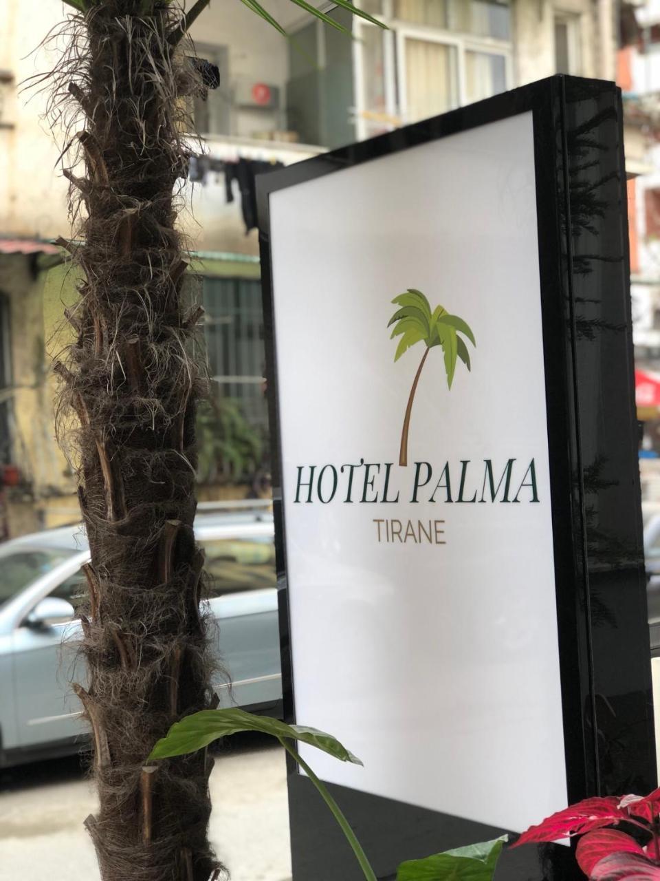 Hotel Palma Tirana Eksteriør billede